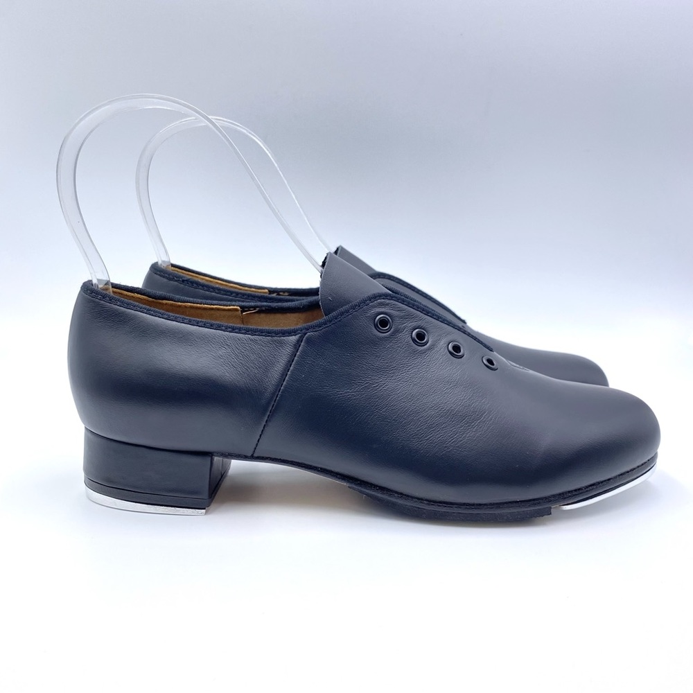 Bloch Women's Black Leather S0301L Jazz Tap Oxford Lace Up Dance Shoes 8.5 NEW